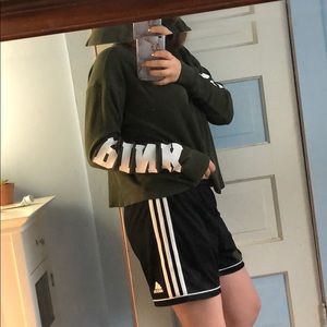 *PINK* Size XS Cropped Shirt